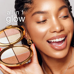 tarte Glow Wardrobe Highlighting Eye & Cheek Palette