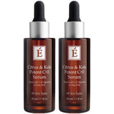 Eminence Organic Skin Care Citrus & Kale Potent C+E Serum Duo