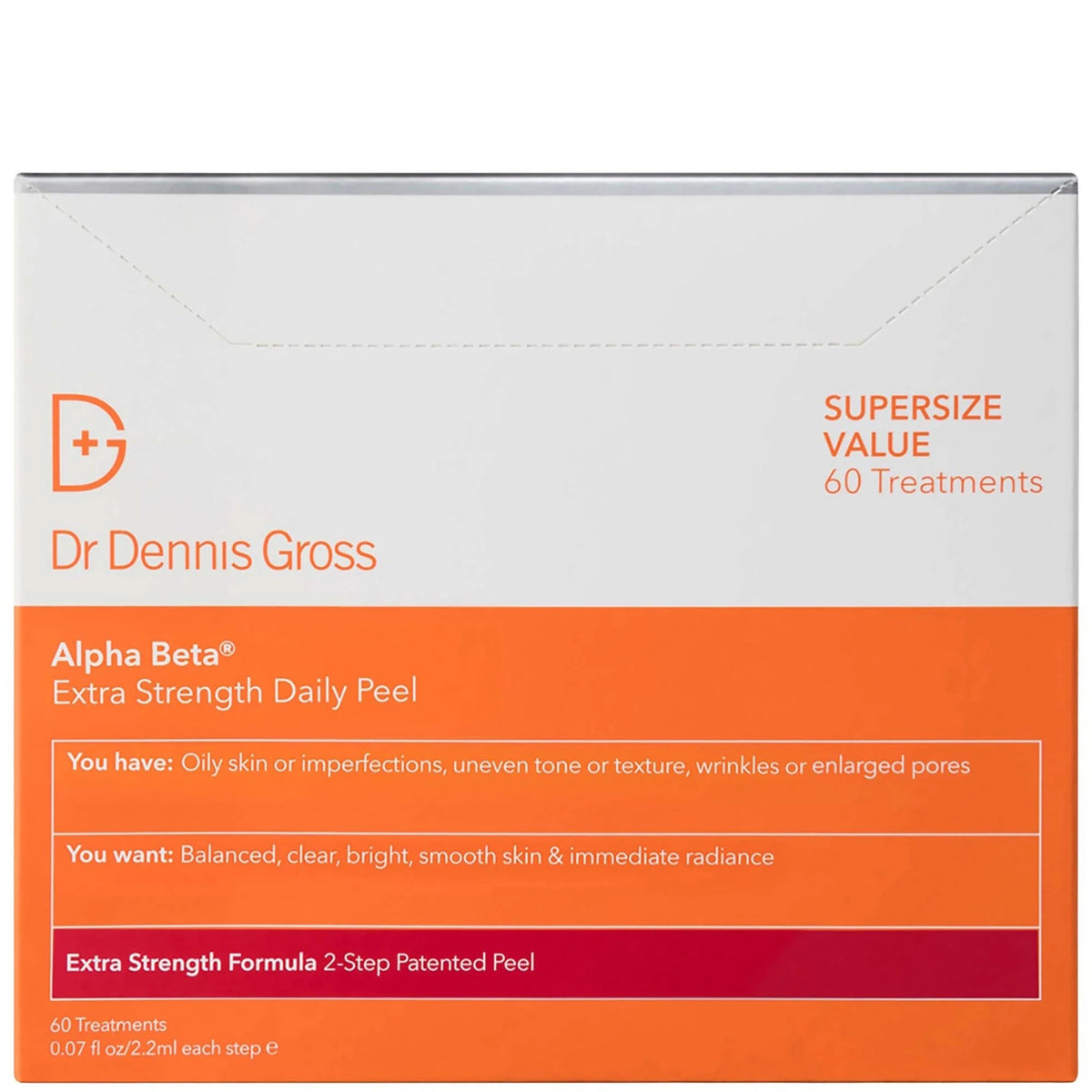 Dr Dennis Gross Skincare Alpha Beta Extra Strength Daily Peel (Pack of 60)