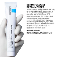 La Roche-Posay Effaclar Adapalene Gel 0.1% Retinoid Acne Treatment (1.6 oz.)