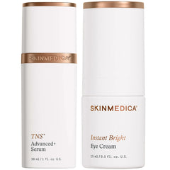SkinMedica TNS Advanced+ and Instant Bright Eye Cream Duo