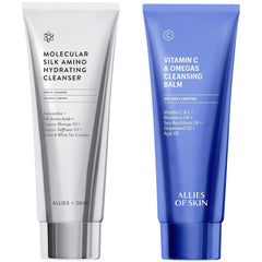 Allies of Skin Nourish & Plump Double Cleansing Duo (Worth $90)