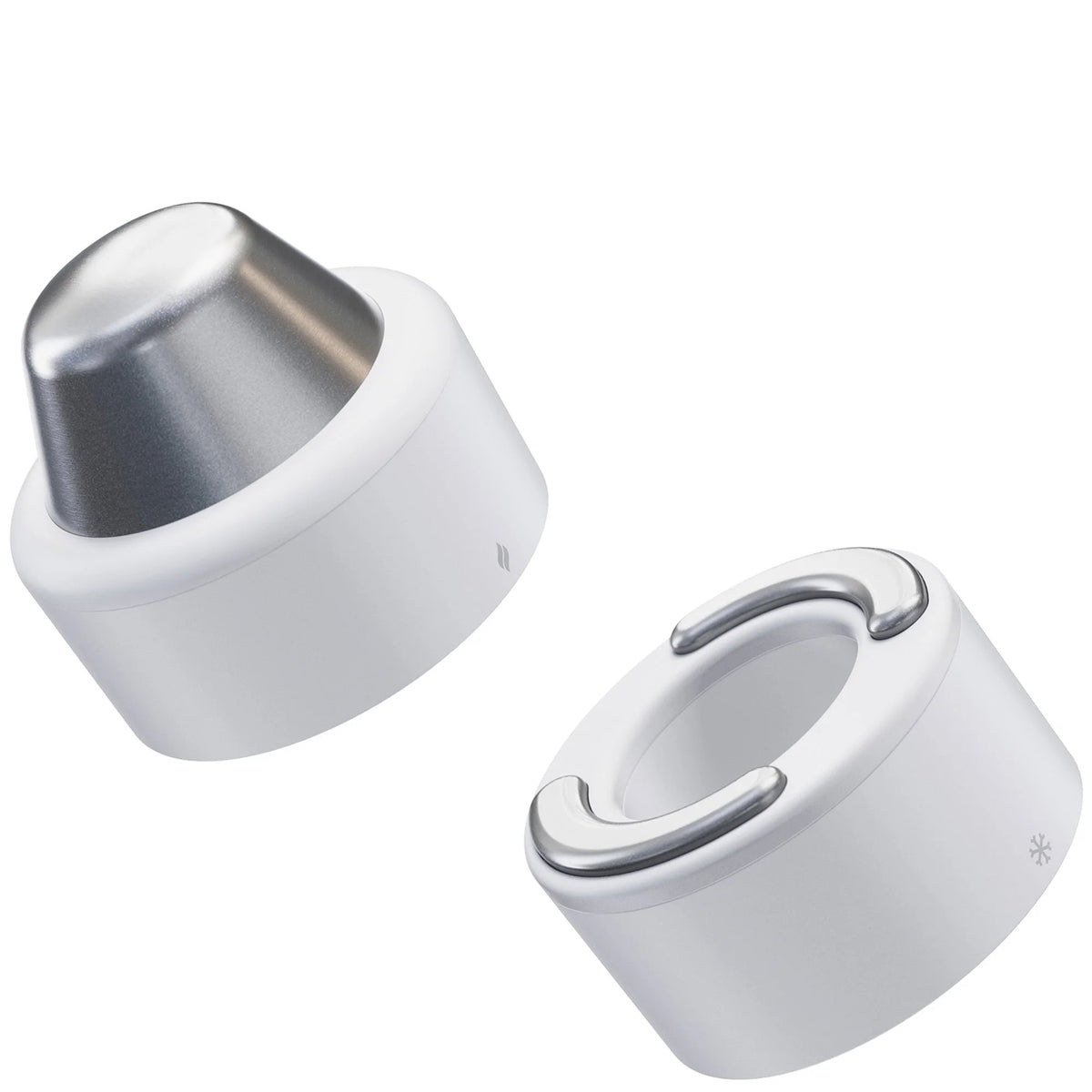 Therabody TheraFace Hot and Cold Rings Device - Black